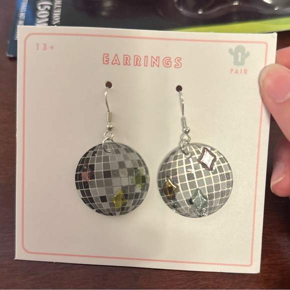 Add Some Sparkle with Our New Disco Ball Dangle Earrings! - Picture 2 of 4